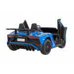 Elektrické autíčko Lamborghini Aventador SV 2x200W 24V - dvojmiestne - modré